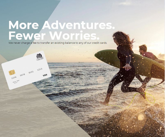Credit card balance-transfer digital advertisement
