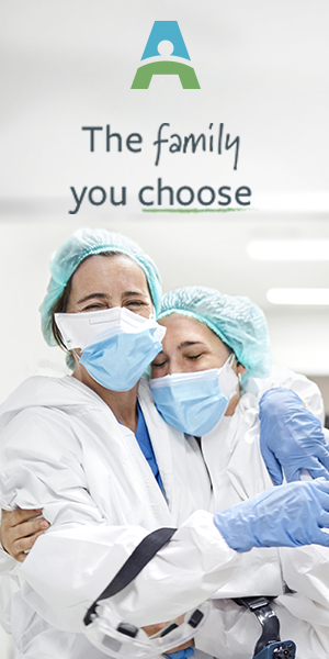 Augusta Health nurse recruitment digital ad, The family you choose