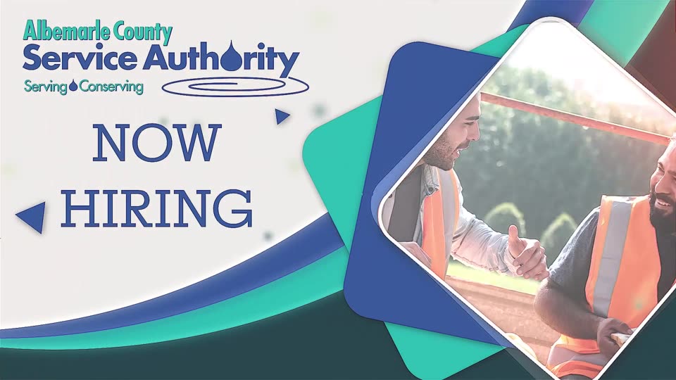 Video: Albemarle County Service Authority Now Hiring recruitment commercial